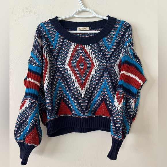 Chloe Sweaters - Chloé aztec sweater XL